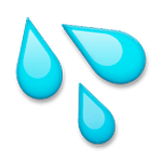 Emoji 💦 Gocce Di Sudore su LG G3.