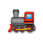 🚂 Emoji Locomotora De Vapor en LG G3.