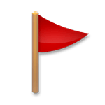 🚩 Emoji Bandera Triangular en LG G3.
