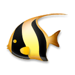Emoji 🐠 Pesce Tropicale su LG G3.