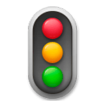 Emoji 🚦 Semaforo Verticale su LG G3.