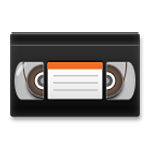 📼 Emoji Videokassette LG G3.