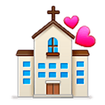 💒 Emoji Iglesia Celebrando Boda en LG G3.