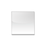 ◽ Emoji mittelkleines weißes Quadrat LG G3.