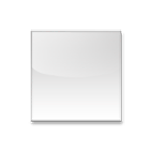 ◻️ Emoji Quadrado Branco Médio na LG G3.