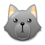 🐺 Emoji Rosto De Lobo na LG G3.