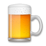 🍺 Emoji Jarra De Cerveza en LG G4.