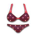 Emoji 👙 Bikini su LG G4.