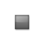 Emoji ▪️ Quadrato Nero Piccolo su LG G4.