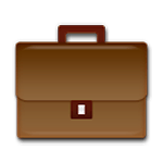 Emoji 💼 Valigetta 24 Ore su LG G4.