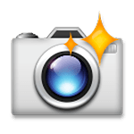📸 Emoji Fotoapparat mit Blitz LG G4.