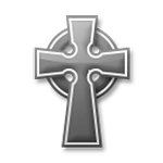 Émoji 🕈 Croix celtique sur LG G4.