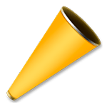 Emoji 📣 Megafono su LG G4.