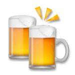 🍻 Emoji Canecas De Cerveja na LG G4.