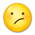 😕 Emoji verwundertes Gesicht LG G4.
