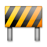 Emoji 🚧 Area Cantiere su LG G4.