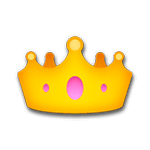 👑 Emoji Coroa na LG G4.