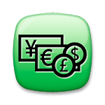 Emoji 💱 Cambio Valuta su LG G4.