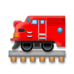 Émoji 🛲 Locomotive diesel sur LG G4.
