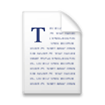 Emoji 🖹 Documento con il testo su LG G4.