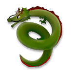 Émoji 🐉 Dragon sur LG G4.