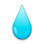 Émoji 💧 Goutte D’eau sur LG G4.