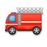 Emoji 🚒 Camion Dei Pompieri su LG G4.