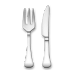 Émoji 🍴 Couteau Et Fourchette sur LG G4.