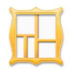 🖽 Emoji Moldura com azulejos  na LG G4.