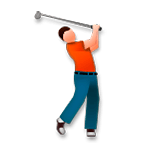 Emoji 🏌️ Persona Che Gioca A Golf su LG G4.