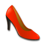 👠 Emoji Sapato De Salto Alto na LG G4.