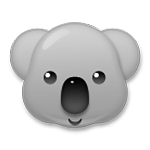Émoji 🐨 Koala sur LG G4.