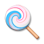 Emoji 🍭 Lecca Lecca su LG G4.