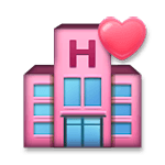 🏩 Emoji Hotel Del Amor en LG G4.