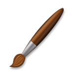 Emoji 🖌️ Pennello su LG G4.