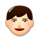 Emoji 👨 Uomo su LG G4.