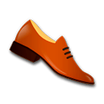Émoji 👞 Chaussure D’homme sur LG G4.