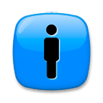 Emoji 🚹 Simbolo Del Bagno Degli Uomini su LG G4.