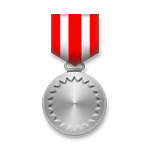 Emoji 🎖️ Medaglia Militare su LG G4.