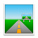 🛣️ Emoji Autopista en LG G4.