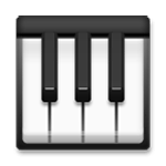 Emoji 🎹 Piano su LG G4.
