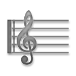 🎼 Emoji Partitura Musical na LG G4.