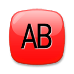 🆎 Emoji Botão AB (tipo Sanguíneo) na LG G4.