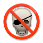 🕲 Emoji Prohibición de la piratería en LG G4.