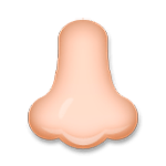 Emoji 👃 Naso su LG G4.