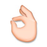 Emoji 👌 Mano Che Fa OK su LG G4.