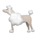 🐩 Emoji Poodle na LG G4.
