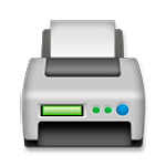Emoji 🖨️ Stampante su LG G4.