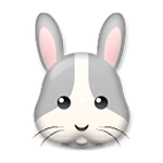 🐰 Emoji Cara De Conejo en LG G4.