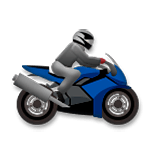 🏍️ Emoji Motocicleta na LG G4.